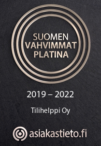 Tilihelppi Oy, Suomen vahvimmat 2019-2022
